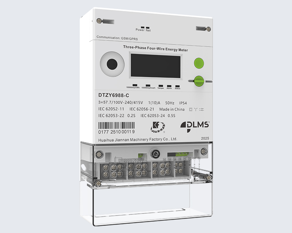 Three-Phase Four-Wire CT Operated Smart Energy Meter