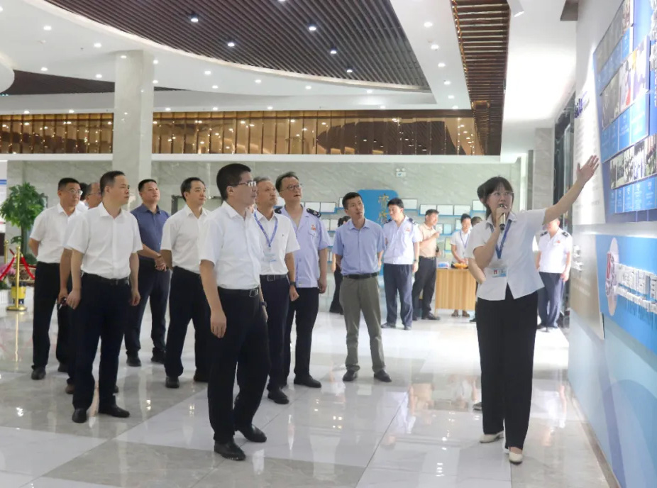 政企同心促發(fā)展 稅務(wù)護航助振興｜國家稅務(wù)總局湖南省稅務(wù)局黨委書記、局長曾光輝等領(lǐng)導(dǎo)蒞臨建南機器廠現(xiàn)場調(diào)研